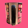 Taza cerámica premium corazones