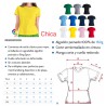 camiseta blanca 100% algodón peinado paloma de la paz