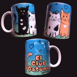 Taza club gatuno