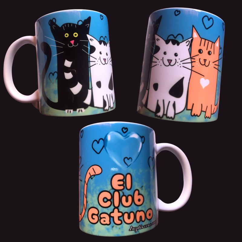 Taza club gatuno