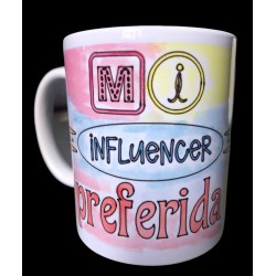 taza mug de cerámica premium personalizada, regalo original de fin de curso para la o el profe. Apta para consumo alimentario. C