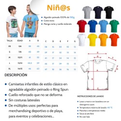 Camiseta infantil