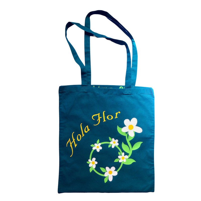 totebag hola flor