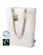 Totebag con asas de cuerda y de algodón para personalizar